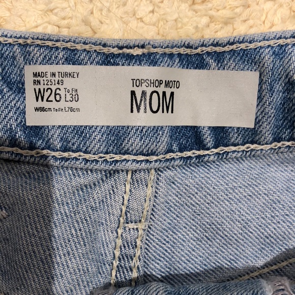 TopShop | EUC Embroidered Moto Jeans - Picture 8 of 10